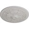 Ekena Millwork Naple Ceiling Medallion (Fits Canopies up to 3 3/8"), 37 1/2"OD x 3 3/8"P, Ultra Pure White CM37NAUWF - alternate 2